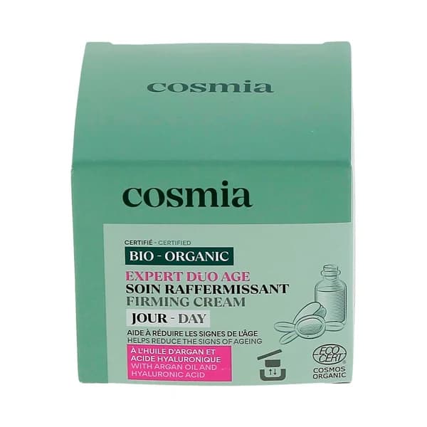COSMIA Bio expert duo age Crema facial de día con acción reafirmante, con aceite de argán y ácido Hialurónico 50 ml. - 0.05 l - Imagen del producto en Findit