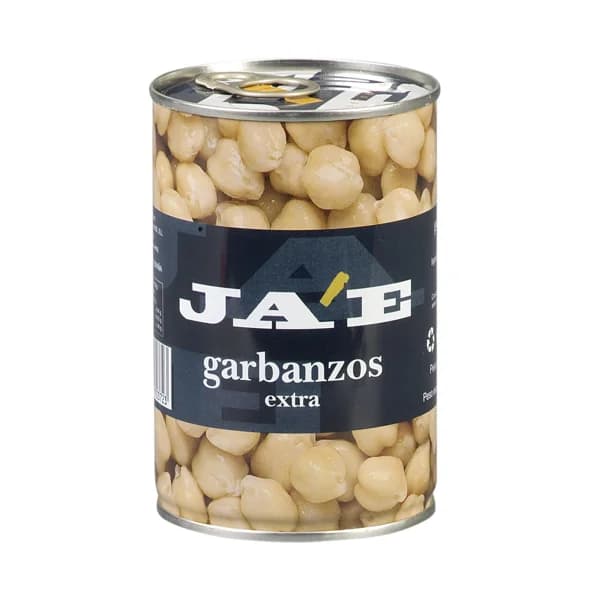 JAE Garbanzos cocidos JAE lata de 250 g. - 0.25 kg - Imagen del producto en Findit
