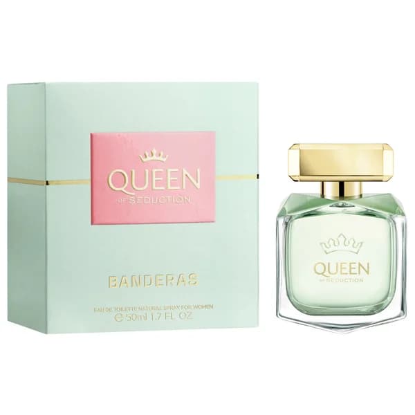 ANTONIO BANDERAS Queen of seduction Eau de toilette para mujer con vaporizador en spray 50 ml. - 0.05 l - Imagen del producto en Findit
