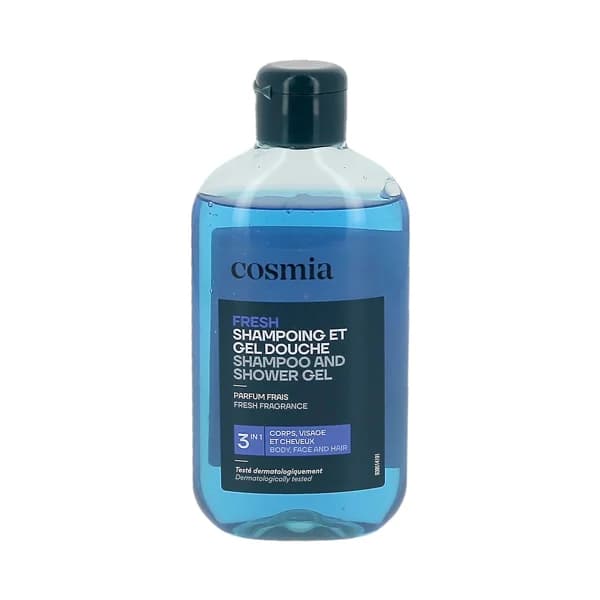 COSMIA Fresh Gel y champú 3 en 1 (cara, cuerpo y cabello) 250 ml. - 0.25 l - Imagen del producto en Findit