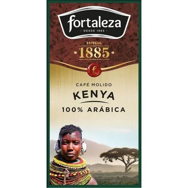 Café molido FORTALEZA G. Orígenes Kenya, caja 250 g - 0.25 kg - Imagen del producto en Findit