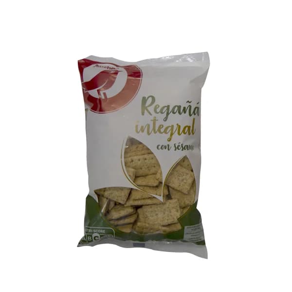 PRODUCTO ALCAMPO Regañas integrales con sésamo 150 g. - 0.15 kg - Imagen del producto en Findit