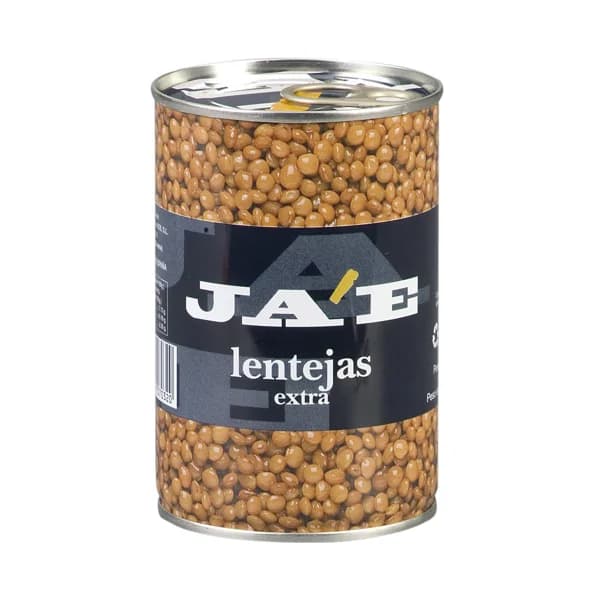 JAE Lentejas cocidas JAE lata de 250 g. - 0.25 kg - Imagen del producto en Findit