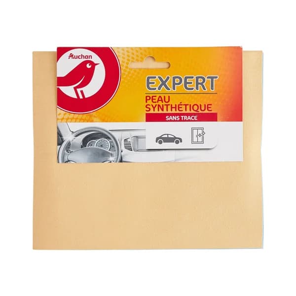 PRODUCTO ALCAMPO Bayeta piel sintética para cristales PRODUCTO ALCAMPO 35 x 40 cm. - 1 ud - Imagen del producto en Findit