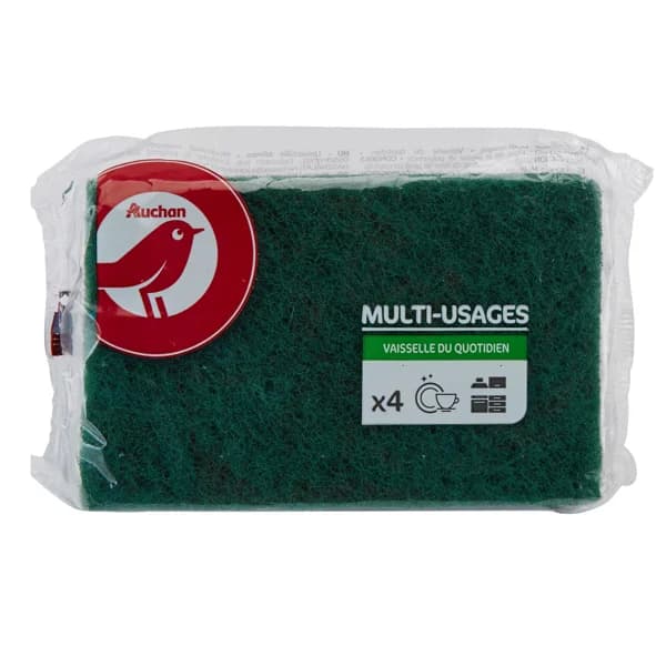 PRODUCTO ALCAMPO Estropajo fibra verde PRODUCTO ALCAMPO 4 uds. - 1 ud - Imagen del producto en Findit