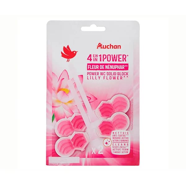 PRODUCTO ALCAMPO Pastillas WC poder 4 en 1 fragancia nenúfar PRODUCTO ALCAMPO - 1 ud - Imagen del producto en Findit