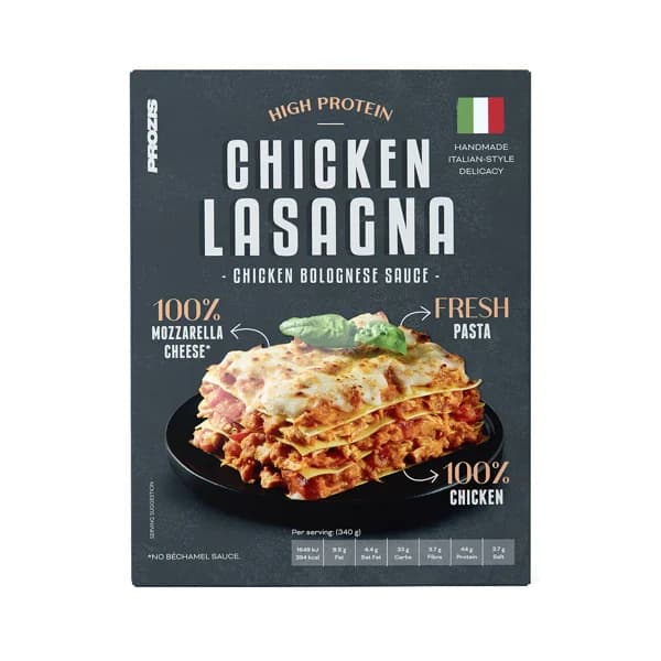 PROZIS High protein Lasaña de pollo 340 g - 0.34 kg - Imagen del producto en Findit