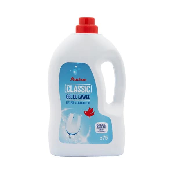 PRODUCTO ALCAMPO Detergente para lavavajillas en gel 75 lavados, 1.5 l. - 1.5 l - Imagen del producto en Findit