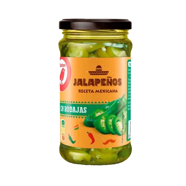 PRODUCTO ALCAMPO Jalapeños en rodaja PRODUCTO ALCAMPO 125 g. - 0.13 kg - Imagen del producto en Findit