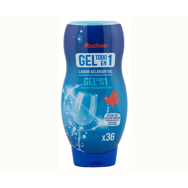 PRODUCTO ALCAMPO Lavavajillas en gel para máquinas, Todo en 1 PRODUCTO ALCAMPO 720 ml. - 0.72 l - Imagen del producto en Findit