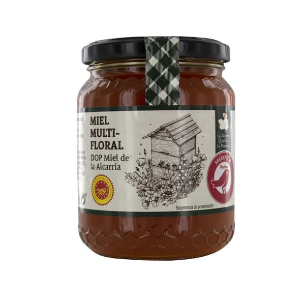 PRODUCTO ALCAMPO Miel multifloral D.O.P Alcarria 500 g. - 0.5 kg - Imagen del producto en Findit