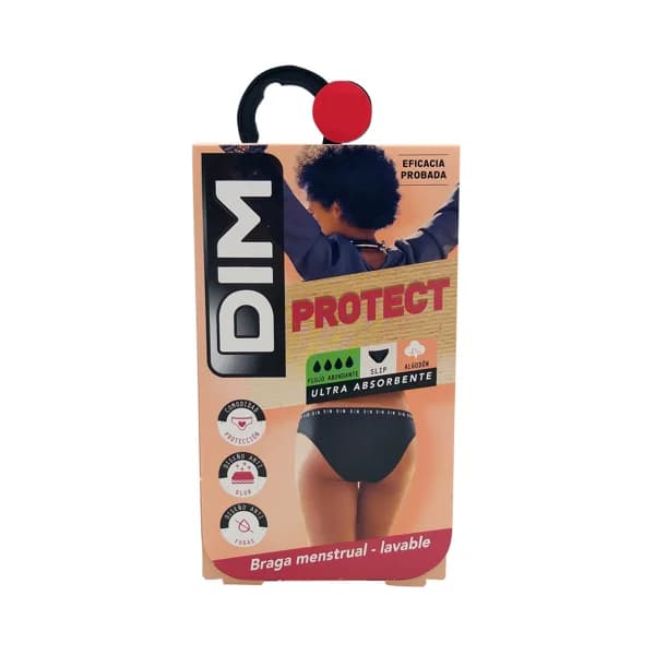 DIM Protect Braguita menstrual lavable para flujo abundante talla 40 - 42. - 1 ud - Imagen del producto en Findit