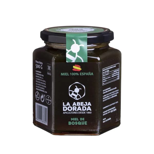 LA ABEJA DORADA Miel de Bosque, 100 % España 500 g. - 0.5 kg - Imagen del producto en Findit