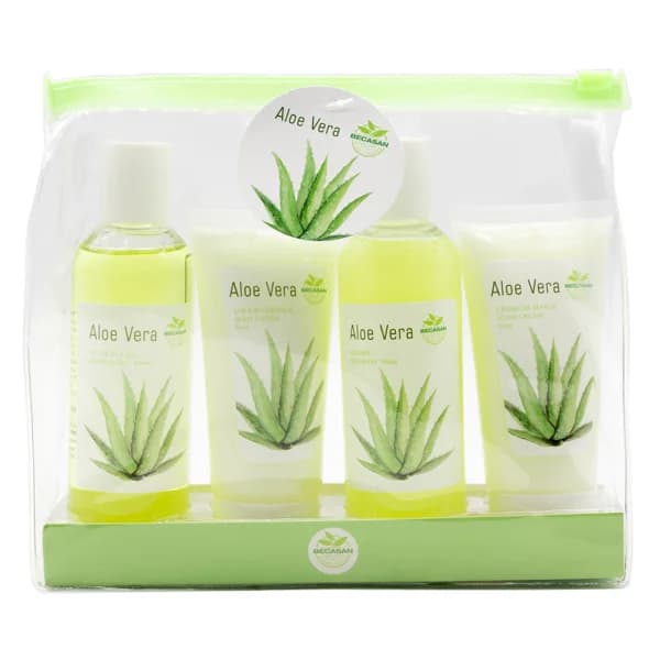 BECASAN NATURE Bolsa de aseo personal con productos con aloe vera BECASAN NATURE. - 1 ud - Imagen del producto en Findit