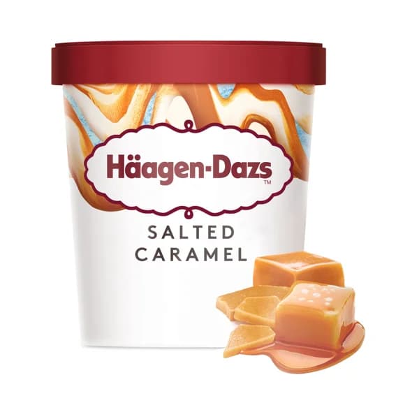 HÄAGEN-DAZS Tarrina de helado de caramelo con un toque de sal 460 ml. - 0.46 l - Imagen del producto en Findit
