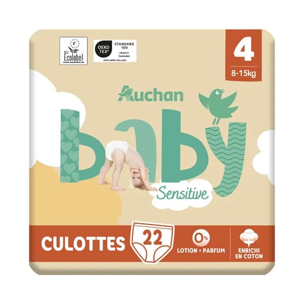PRODUCTO ALCAMPO Baby Pants (braguitas) de aprendizaje talla 4 (8-15 kg) 22 uds. - 1 ud - Imagen del producto en Findit