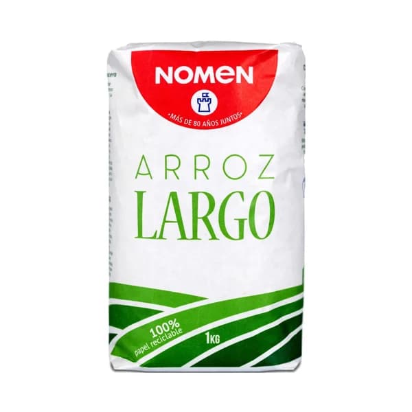 NOMEN Arroz largo 1 kg. - 1 kg - Imagen del producto en Findit