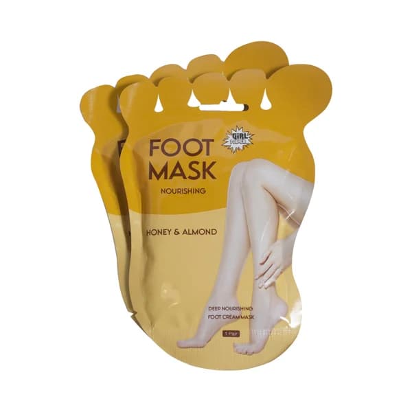 GIRL POWER Mascarilla en crema 1 solo uso nutrición intensa para pies. - 1 ud - Imagen del producto en Findit