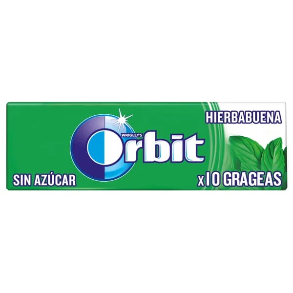 ORBIT Chicles de hierbabuena ORBIT 14 gr, - 1 ud - Imagen del producto en Findit