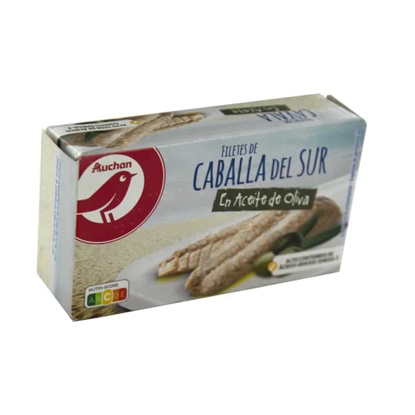 PRODUCTO ALCAMPO Caballa del Sur en aceite de oliva en filetes 85 g. - 0.09 kg - Imagen del producto en Findit
