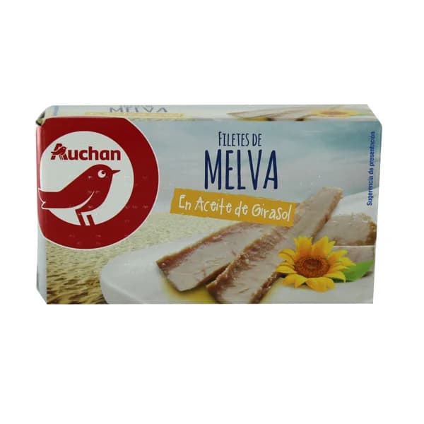 PRODUCTO ALCAMPO Filetes de melva en aceite de girasol lata de 85 g. - 0.09 kg - Imagen del producto en Findit