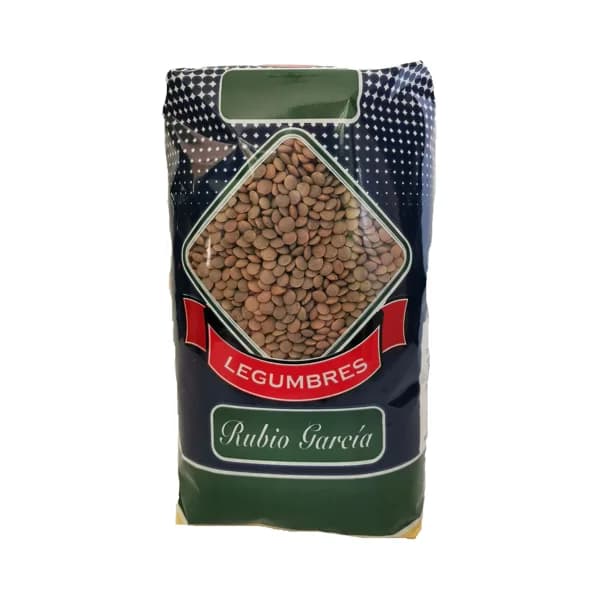 RUBIO GARCÍA Lenteja tipo Pardina RUBIO GARCÍA paquete de 1 kg. - 1 kg - Imagen del producto en Findit