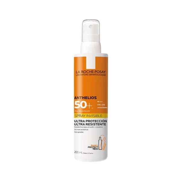 LA ROCHE POSAY Protector solar en spray con FPS 50+ (muy alto) LA ROCHE POSAY Anthelios 200 ml. - 0.2 l - Imagen del producto en Findit