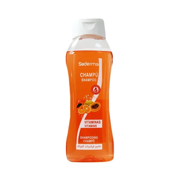 SADERMO Champú con vitaminas frutales para todo tipo de cabellos SADERMO 750 ml. - 0.75 l - Imagen del producto en Findit