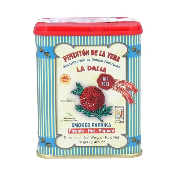 LA DALIA Pimentón picante con DOP La Vera lata de 70 g. - 0.07 kg - Imagen del producto en Findit