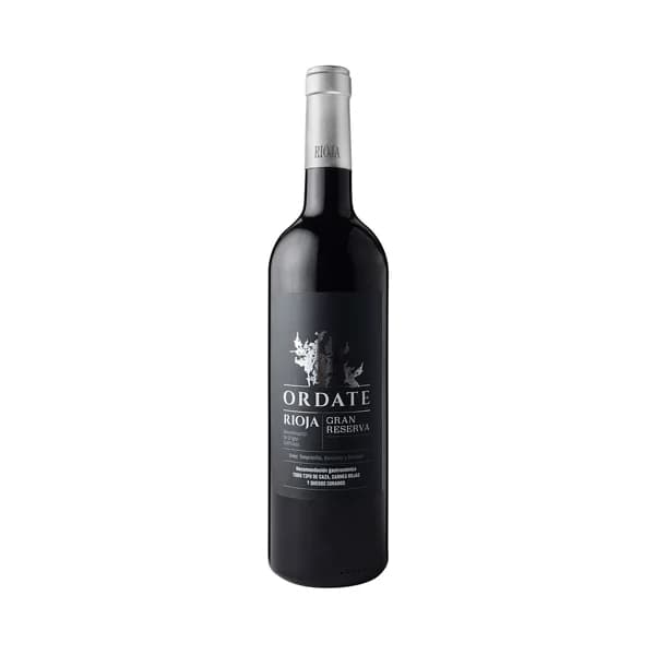 ORDATE  Vino tinto gran reserva con D.O. Ca. Rioja botella de 75 cl. - 1 ud - Imagen del producto en Findit