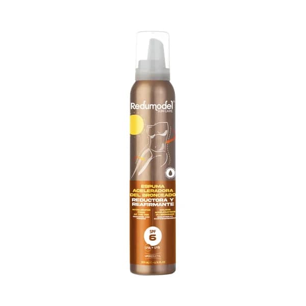 REDUMODEL Espuma aceleradora del bronceado con acción reductora y reafirmante y FPS 6 (bajo) 200 ml. - 0.2 l - Imagen del producto en Findit