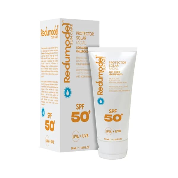 REDUMODEL Sun care Protector solar facial con ácido Hialurónico y FPS 50+ (muy alto) 50 ml. - 0.05 l - Imagen del producto en Findit