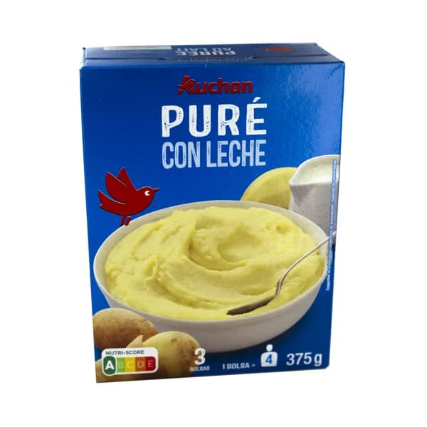 PRODUCTO ALCAMPO Puré de patatas con leche 375 g. - 0.38 kg - Imagen del producto en Findit