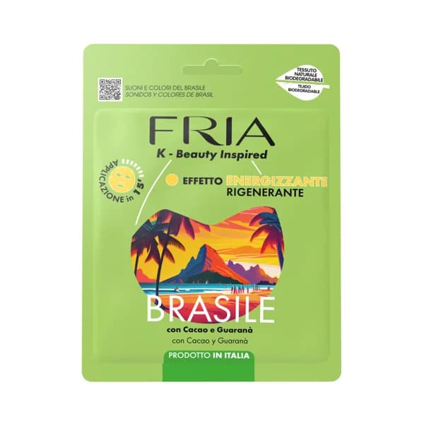 FRIA Brasil Mascarilla facial energizante con cacao y guaraná. - 1 ud - Imagen del producto en Findit
