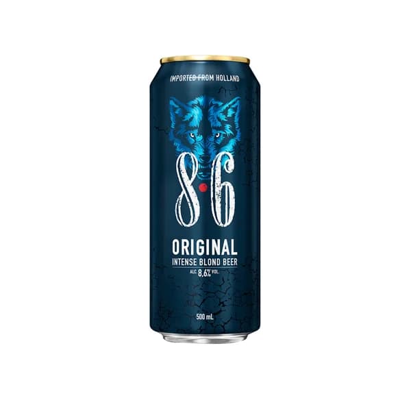 8.6 Cerveza Original Intense Blond lata 50 cl. - 0.5 l - Imagen del producto en Findit