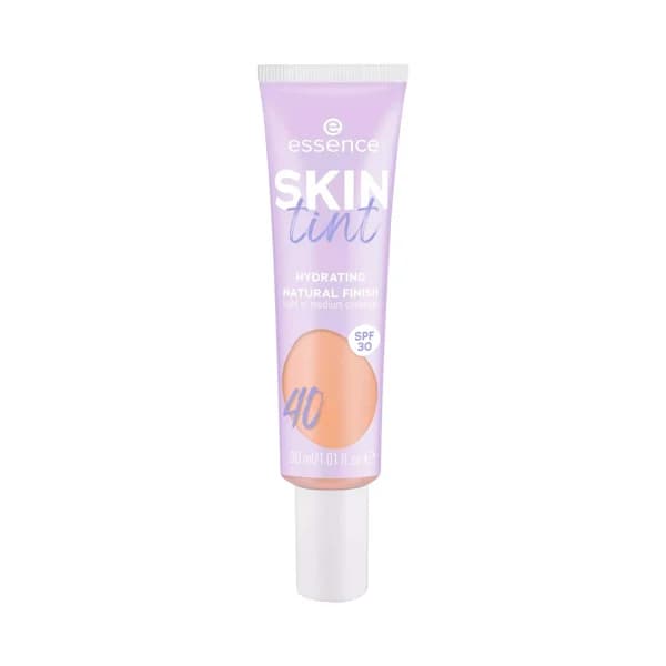 ESSENCE Skin tint tono 40 Tinte para piel hidratante, cobertura ligera a media y FPS 30. - 1 ud - Imagen del producto en Findit