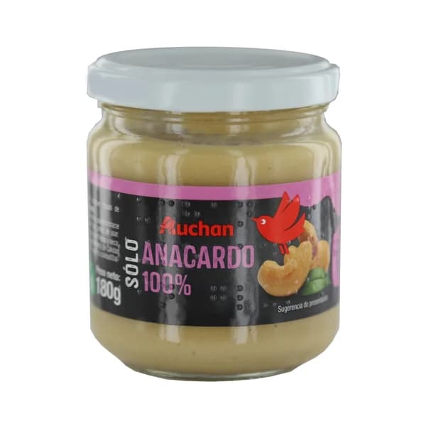 PRODUCTO ALCAMPO Crema de anacardo elaborada sin gluten 180 g. - 0.18 kg - Imagen del producto en Findit
