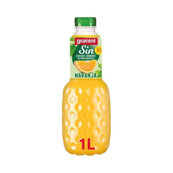 GRANINI Bebida de naranja Sin Azucar GRANINI 1 l. - 1 l - Imagen del producto en Findit