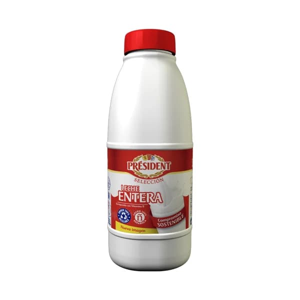 PRÉSIDENT Leche entera de vaca, de origen 100% español Selección 1.5 l. - 1.5 l - Imagen del producto en Findit