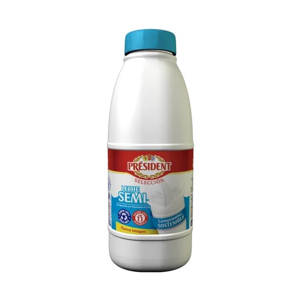 PRÉSIDENT Leche semidesnatada de vaca de origen 100% español Selección 1.5 l. - 1.5 l - Imagen del producto en Findit