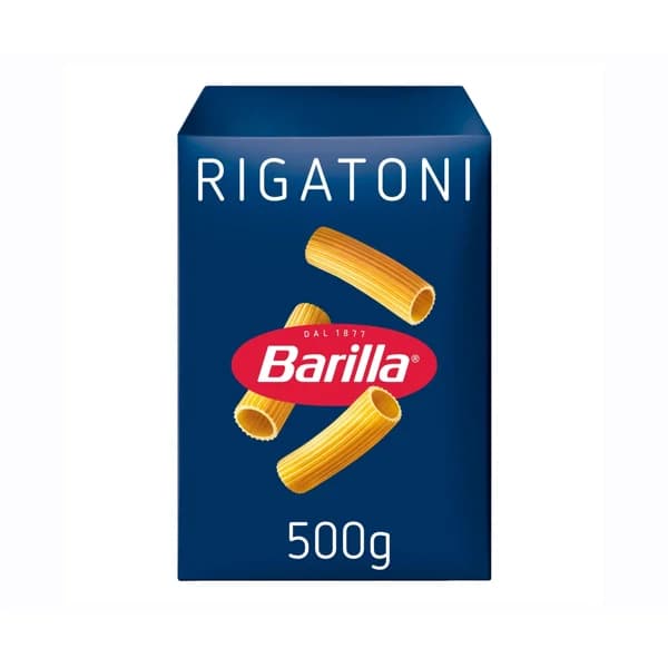 BARILLA Pasta Rigatoni 500 g. - 0.5 kg - Imagen del producto en Findit