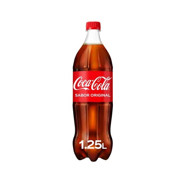 COCA COLA Refresco de cola botella 1,25 l. - 1.25 l - Imagen del producto en Findit