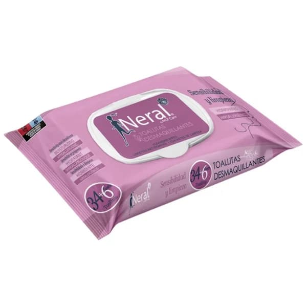 NERAL Toallitas desmaquillantes hidratantes e hipoalergénicas 34 uds. - 1 ud - Imagen del producto en Findit