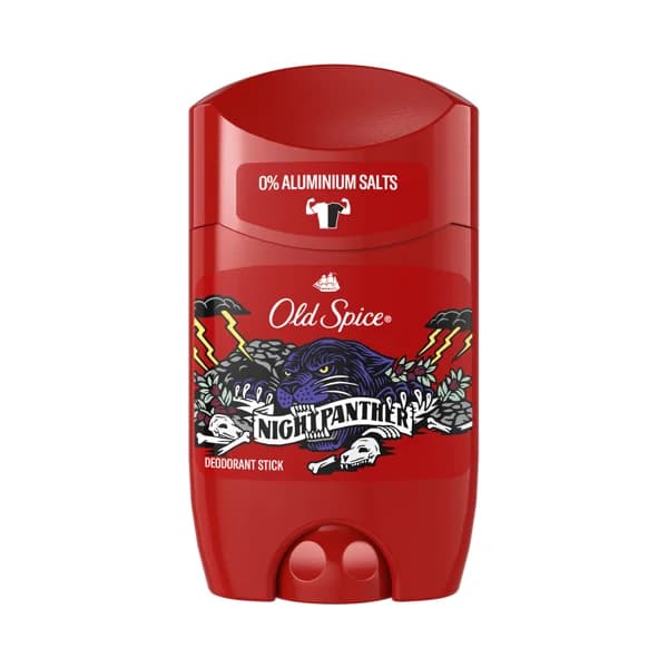 OLD SPICE Desodorante en barra para hombre sin sales de alumino OLD SPICE Night panther 50 ml. - 0.05 l - Imagen del producto en Findit