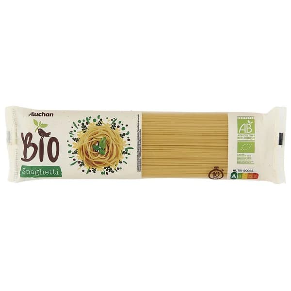 PRODUCTO ALCAMPO Spaghetti de calidad superior procedente de agricultura ecológica 500 g. - 0.5 kg - Imagen del producto en Findit