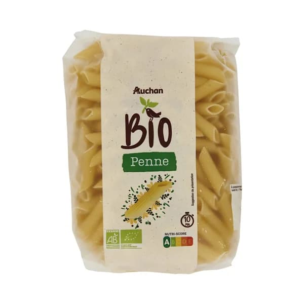 PRODUCTO ALCAMPO Macarrones (Penne) de calidad superior procedentes de agricultura ecológica 500 g. - 0.5 kg - Imagen del producto en Findit