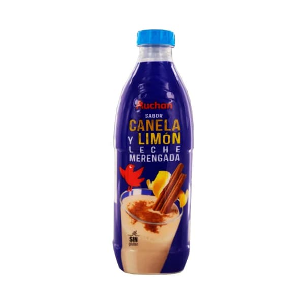 AUCHAN Leche merengada con canela y limón 1 l. Producto Alcampo - 1 l - Imagen del producto en Findit