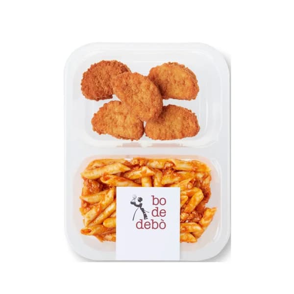 BO DE DEBO Duo nuggets con macarrones 250 g. - 0.25 kg - Imagen del producto en Findit