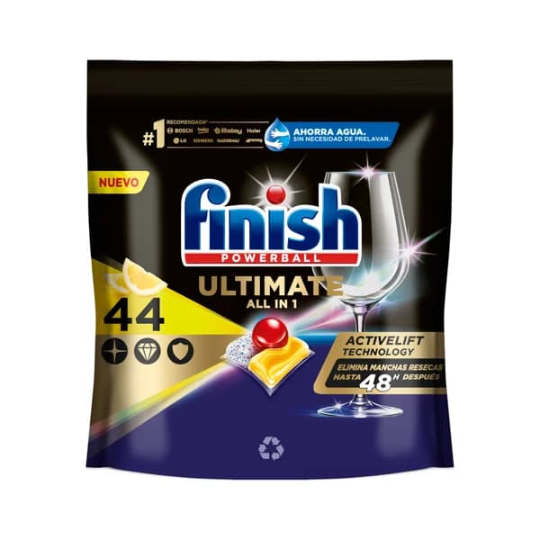 FINISH Utimate lim. capsulas lavavajillas 44 uds. - 0.18 kg - Imagen del producto en Findit
