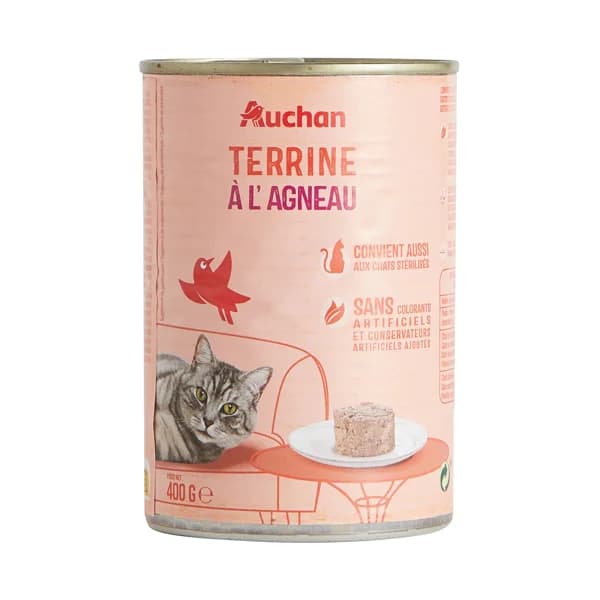 PRODUCTO ALCAMPO Comida húmeda para gatos sabor paté de cordero PRODUCTO ALCAMPO 400 g. - 0.4 kg - Imagen del producto en Findit